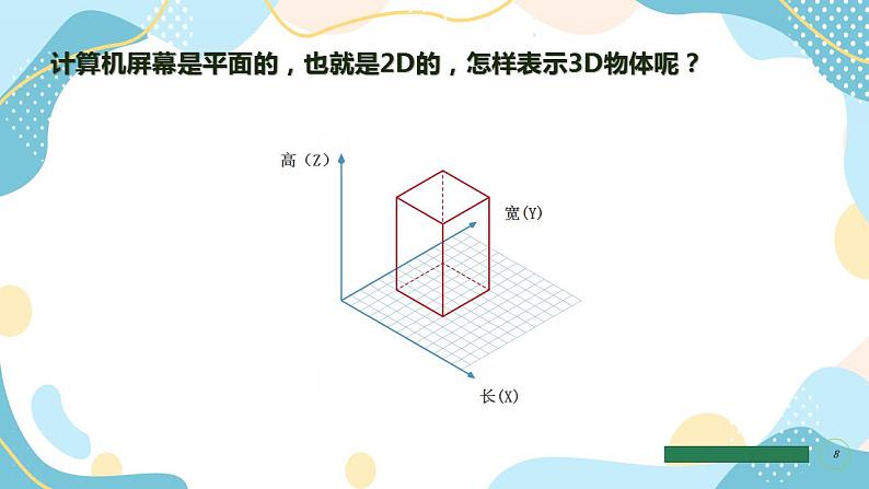 鲁教版小学信息技术 第六册 第1课 奇妙的3D世界 课件08