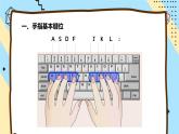 小学信息技术 粤教B版 三年级（下） 第2课 从基本键开始 课件