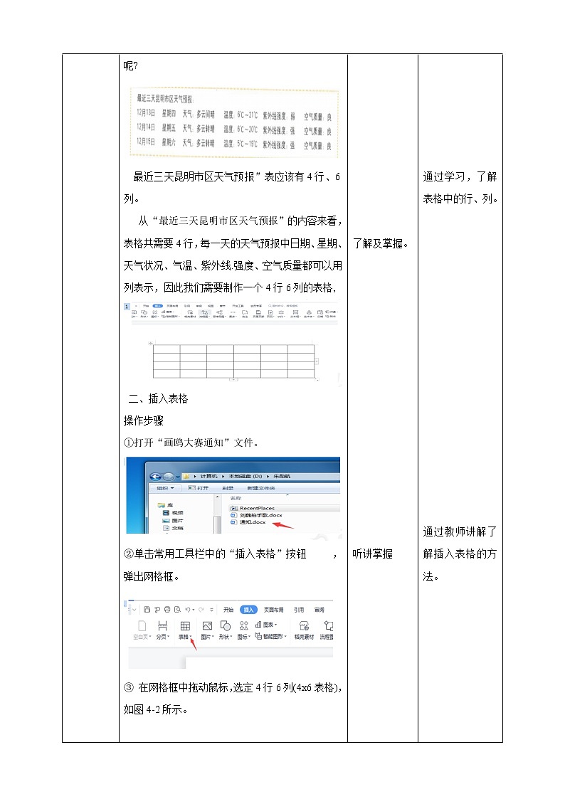 第4课 发布天气预报 教案第2页