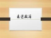 第1课 走进数据 课件