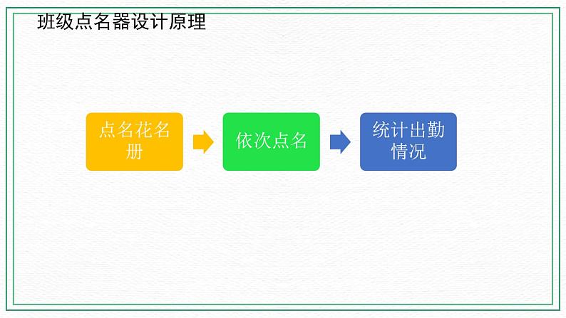 新川教版 第三单元第3节 班级点名器 课件+配套微课04