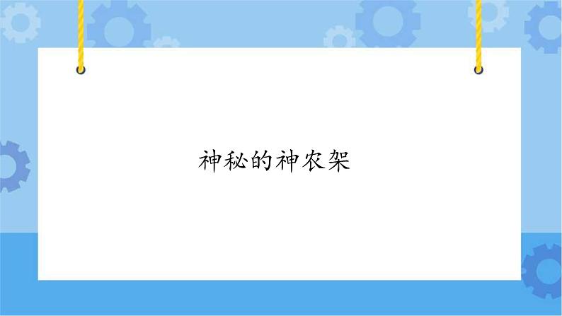 【课件】第4册（六年级）信息技术 16 神秘的神农架 冀教版第1页