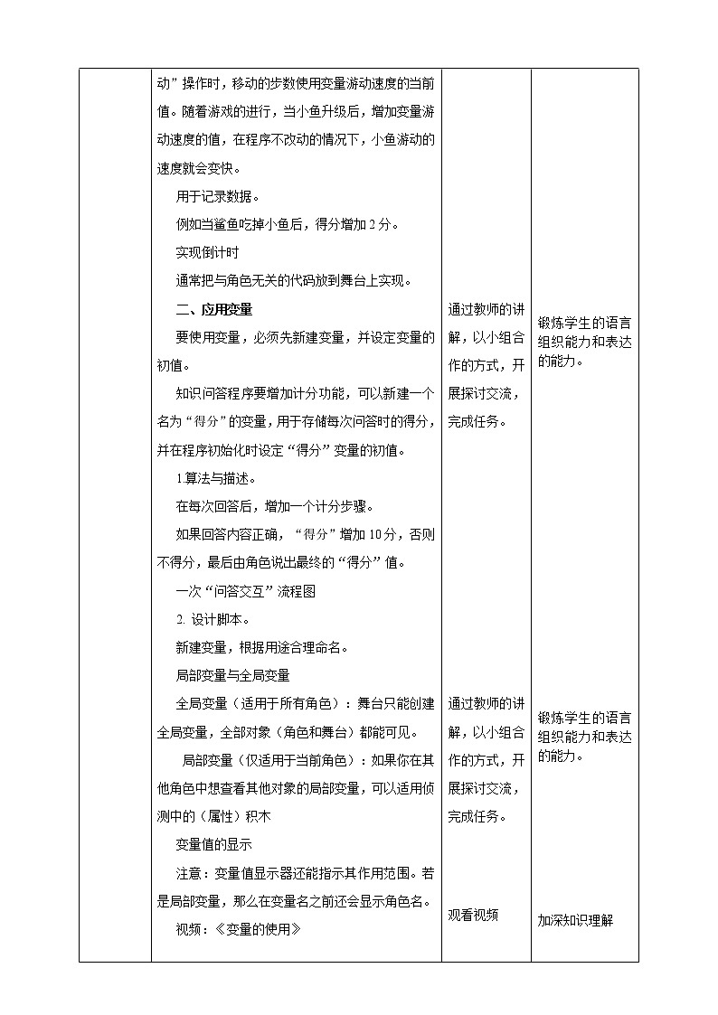 信息技术浙摄影版（2020） 五年级下册第二单元第8课  变量计数课件+教案+视频02