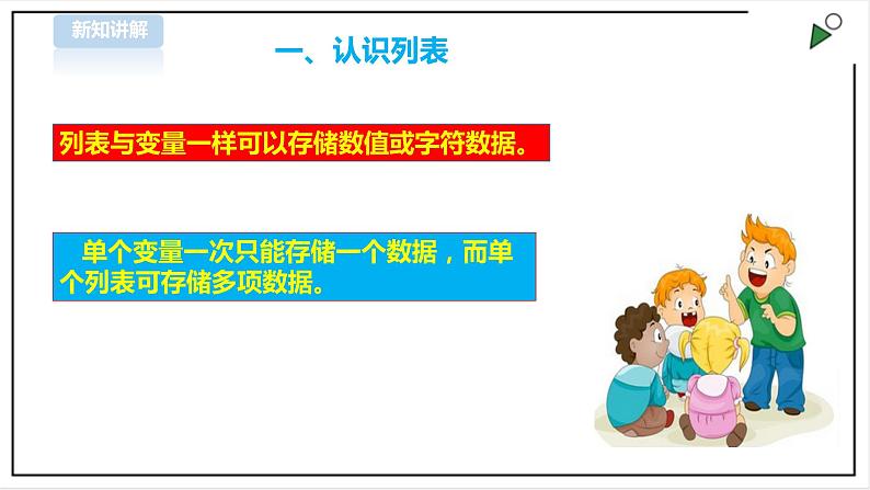 信息技术浙摄影版（2020） 五年级下册第二单元第9课  列表存储课件+教案+视频04
