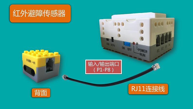 信息技术粤教版B版五年级（第三册）下册《第5课自动避障机器人》（第一课时）课件02