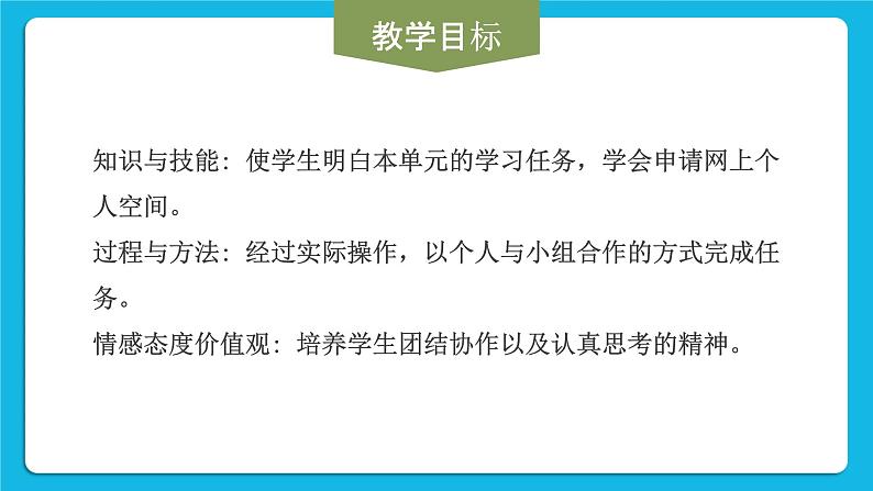 活动1 申请网上个人空间 课件＋教案02