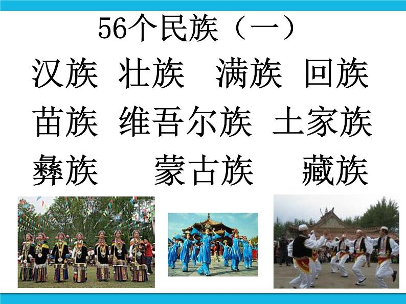 冀教版四年级下册信息技术 19.中华民族风采 PPT课件03