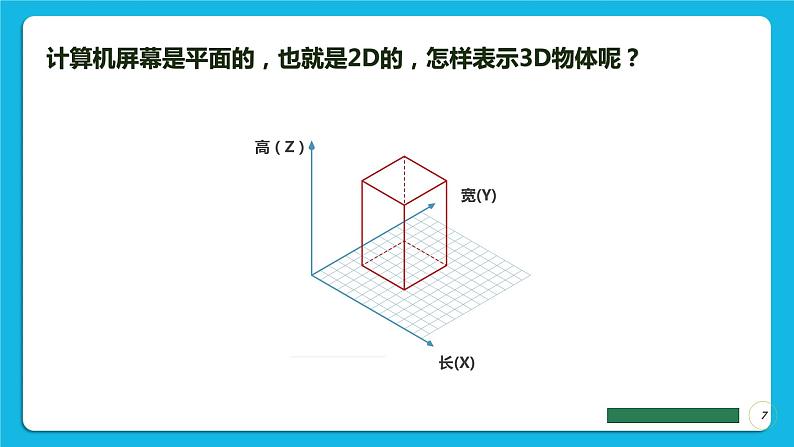 鲁教版小学信息技术 第六册 第1课 奇妙的3D世界 课件PPT07