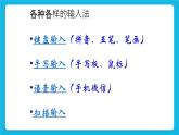 浙摄影版三年级下册信息技术第3课《多样的输入法》课件