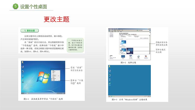 5设置个性桌面课件PPT第3页