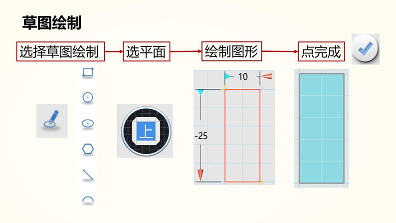 草图绘制与编辑 信息技术六年级下册 课件第6页