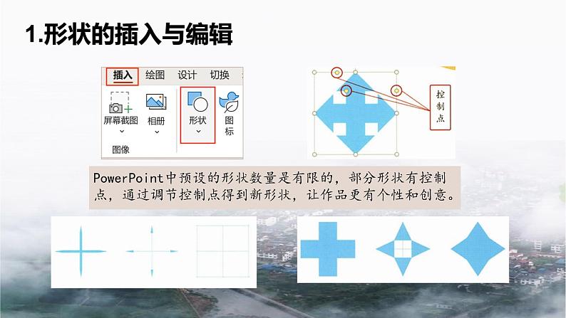 闽教版信息技术五上第7课《巧用形状突重点》课件03