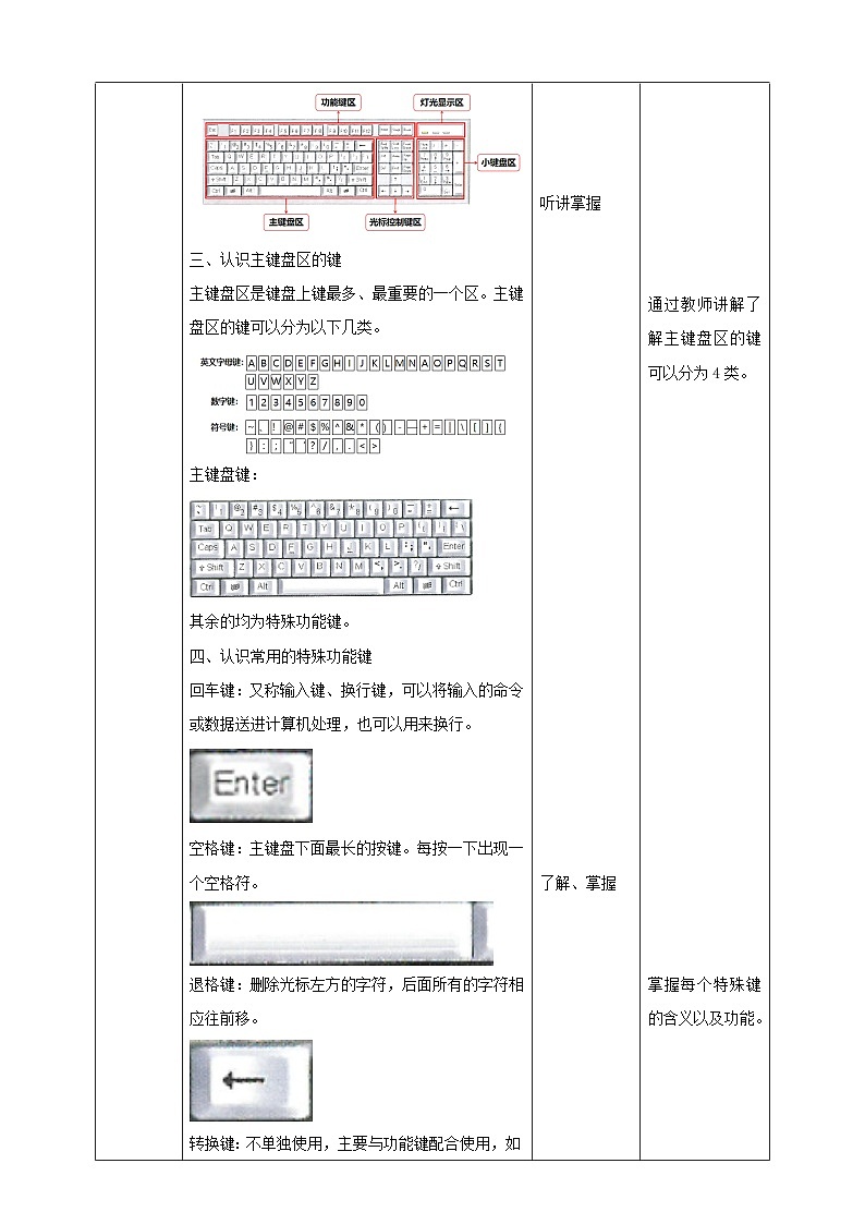 教科版（云南）三年级下册信息技术第1课 认识新朋友 教案第3页