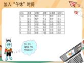 电子工业版四年级下册信息技术第2课《编辑班级课程表》PPT课件