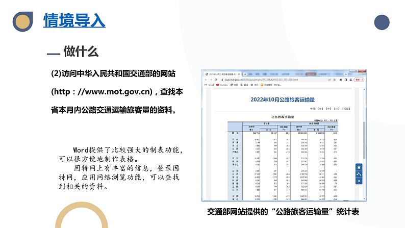 河北大学版五年级信息技术第二单元第七课《熙熙攘攘——插入表格及网上浏览》课件06