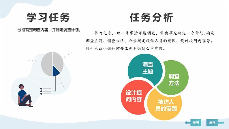 河北大学版六年级信息技术第三单元第1阶段《选题计划》课件06