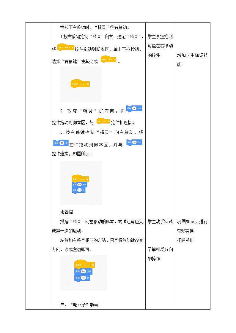 第八课《吃豆精灵》教案第3页