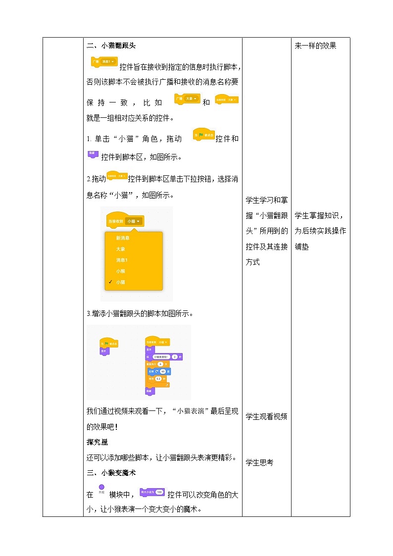 第十一课《动物表演》教案第3页