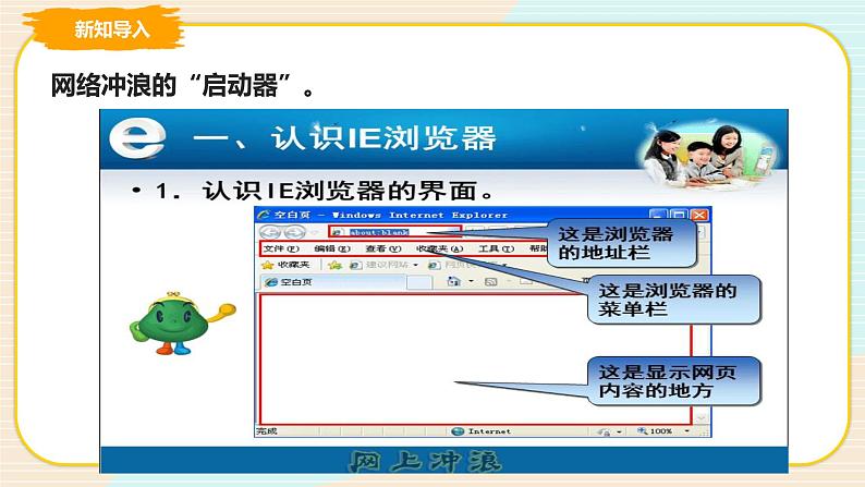 教科版信息技术四年级上册第11课 网上漫游 课件第3页