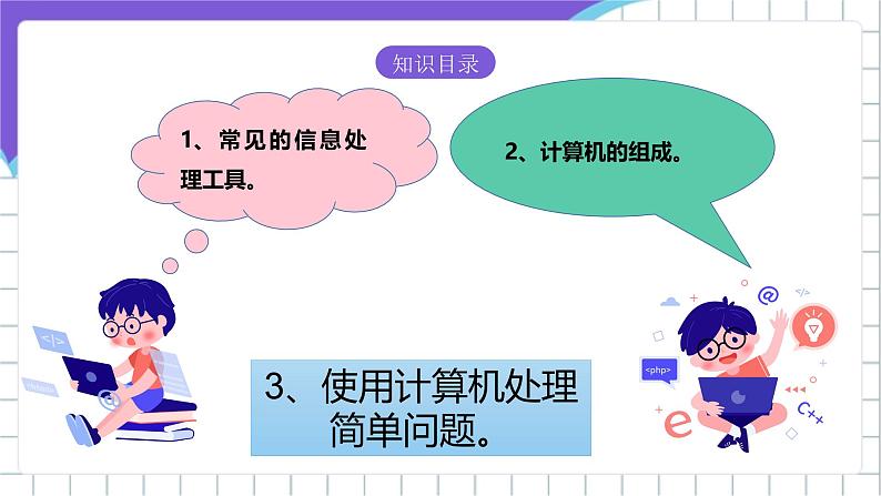 【核心素养】浙教版（2023）信息技术三上 3《了解信息处理工具》课件+教案+素材02