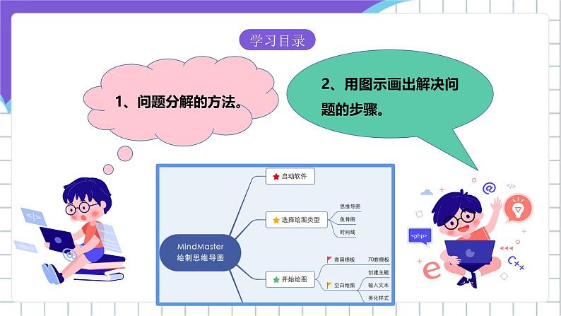 【核心素养】浙教版（2023）信息技术三上 13《分解问题步骤》课件+教案+素材02
