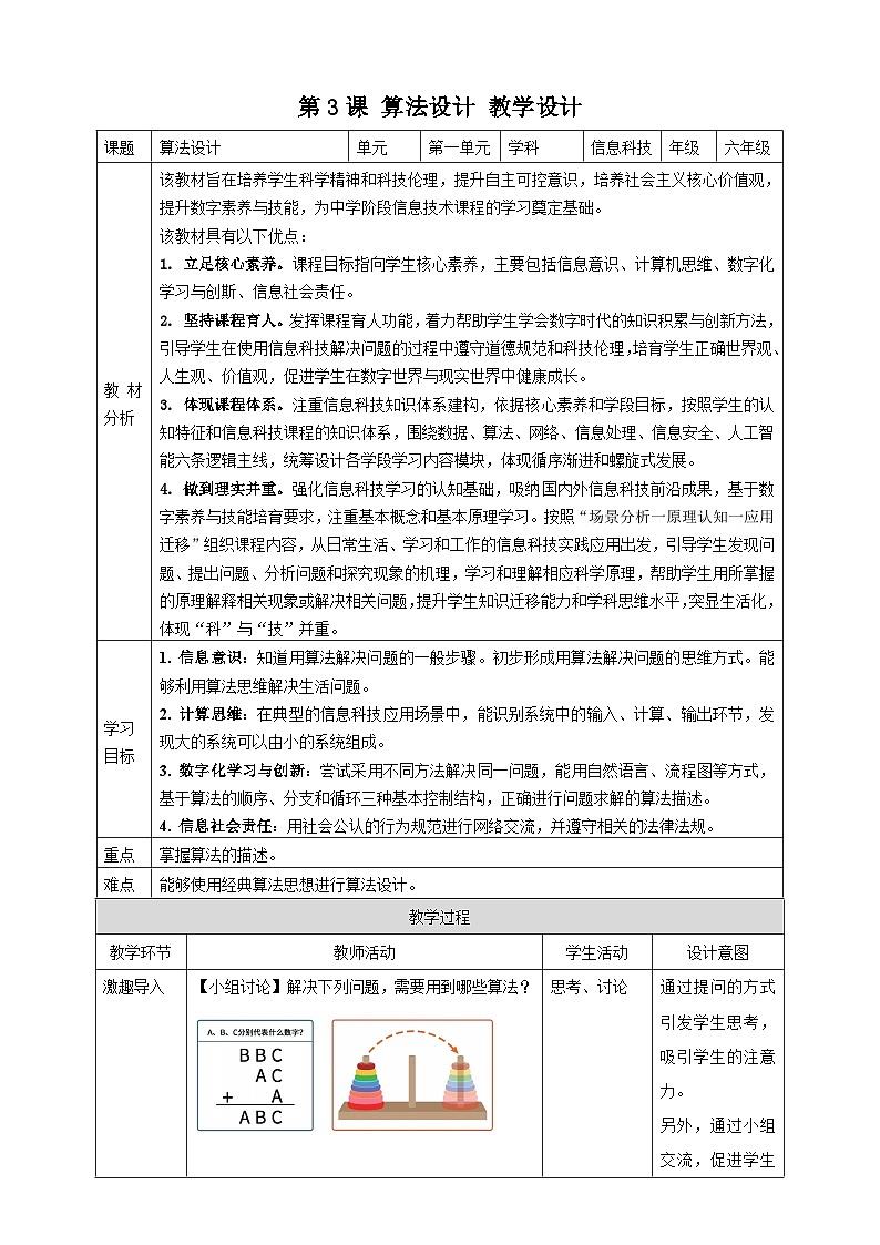 第3课  算法设计第1页