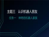 桂科版小学信息技术六年级下册 主题三 任务一 神奇的机器人家族  课件