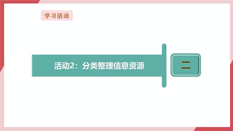 【新教材】义务教育版信息技术三年级全一册第11课《整理信息资源》课件+教案07