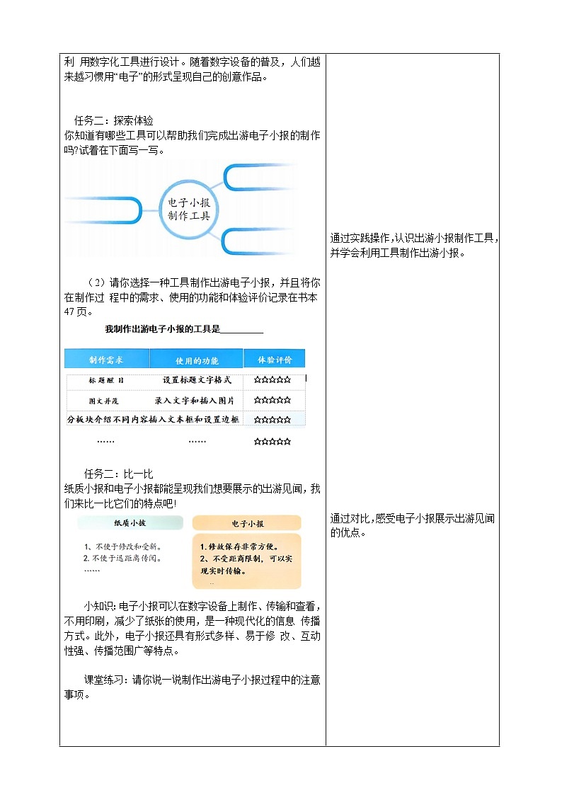 3.8电子小报记见闻教学设计第2页