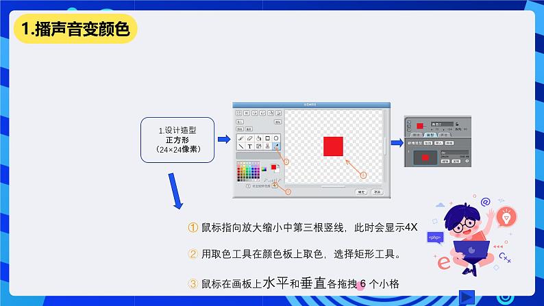 清华大学版信息技术五年级下册-1.4《音画时尚—演奏音符和声音的可视化》课件第5页