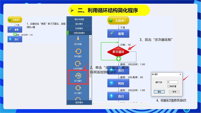 粤教版信息技术三下 第4课《聪明的巡逻兵》课件第5页