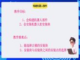 电子工业版（宁夏）信息技术六下 2.1《构建机器人部件》课件
