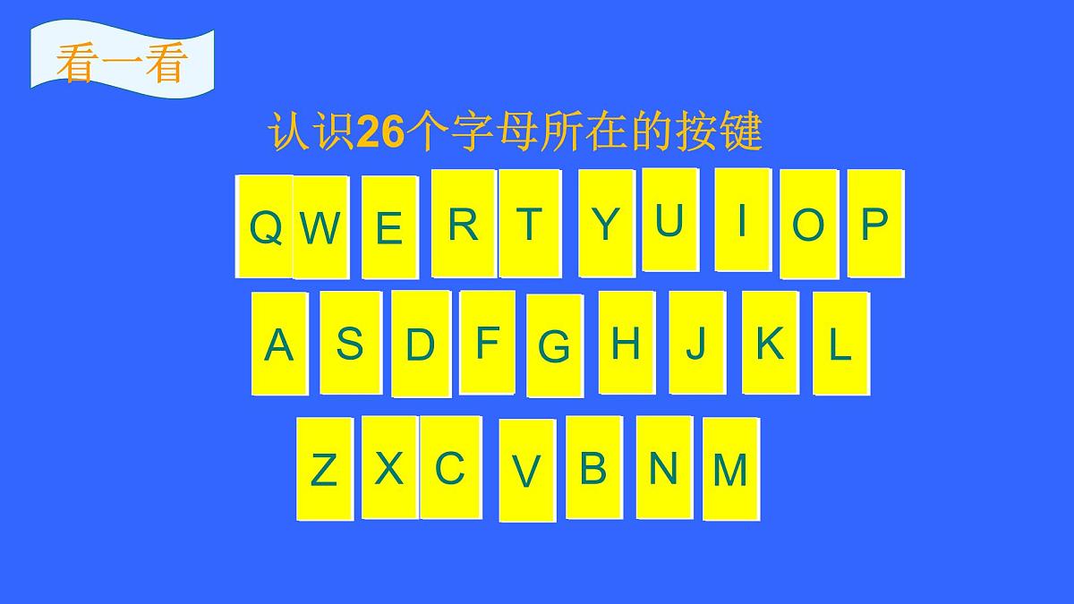 人教[三起]小学信息三上第 07 课认认真真学打字 课件第5页