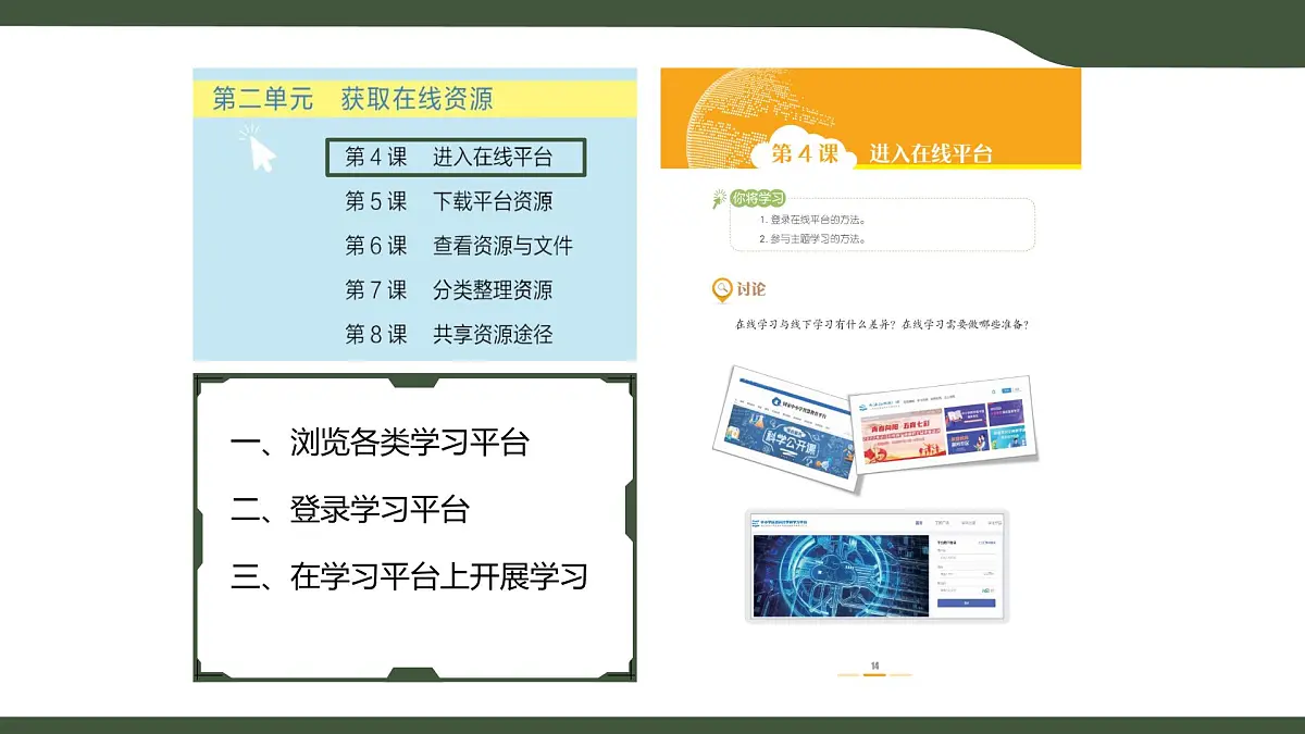 第4课 进入在线平台 （课件）2025-2026学年三年级上册信息技术浙教版第2页