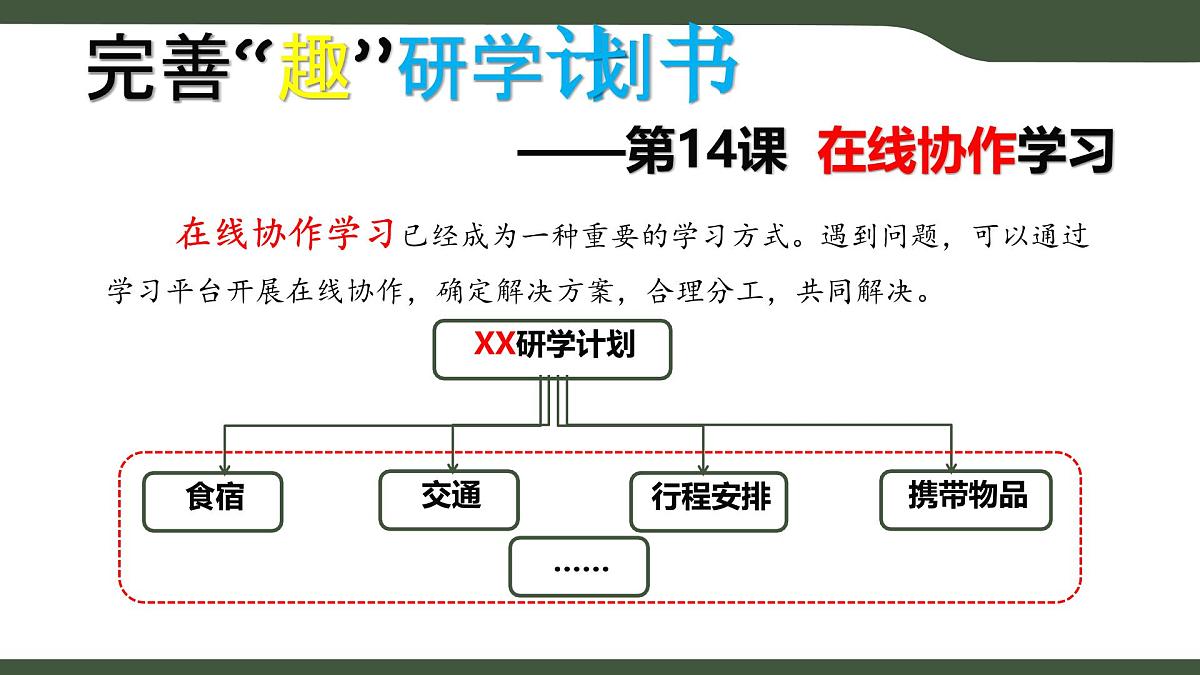 第14课 在线协作学习 课件 2025-2026学年 三年级上册信息技术浙教版第4页