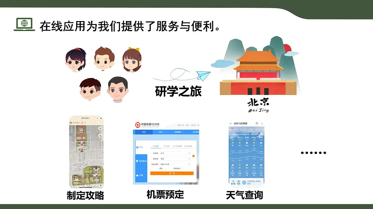 第10课 绘制在线生活 课件 2025-2026学年 三年级上册信息技术浙教版第3页