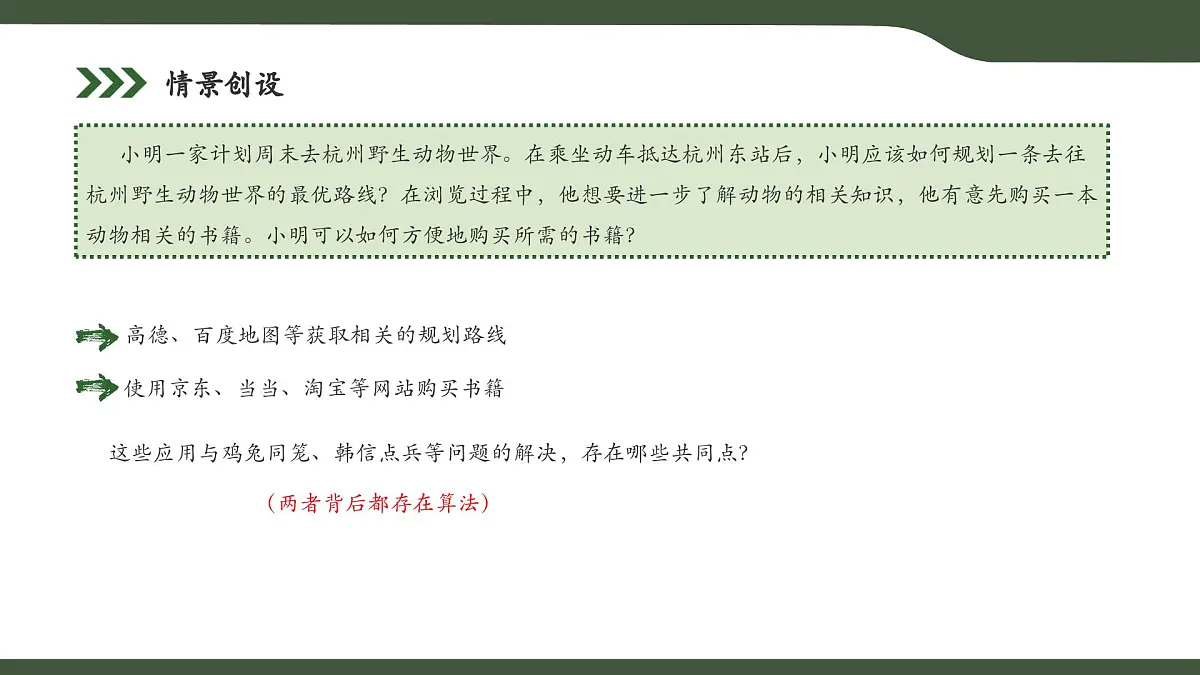 第13课 在线生活中的算法 课件 2025-2026学年六年级上册信息技术浙教版第2页