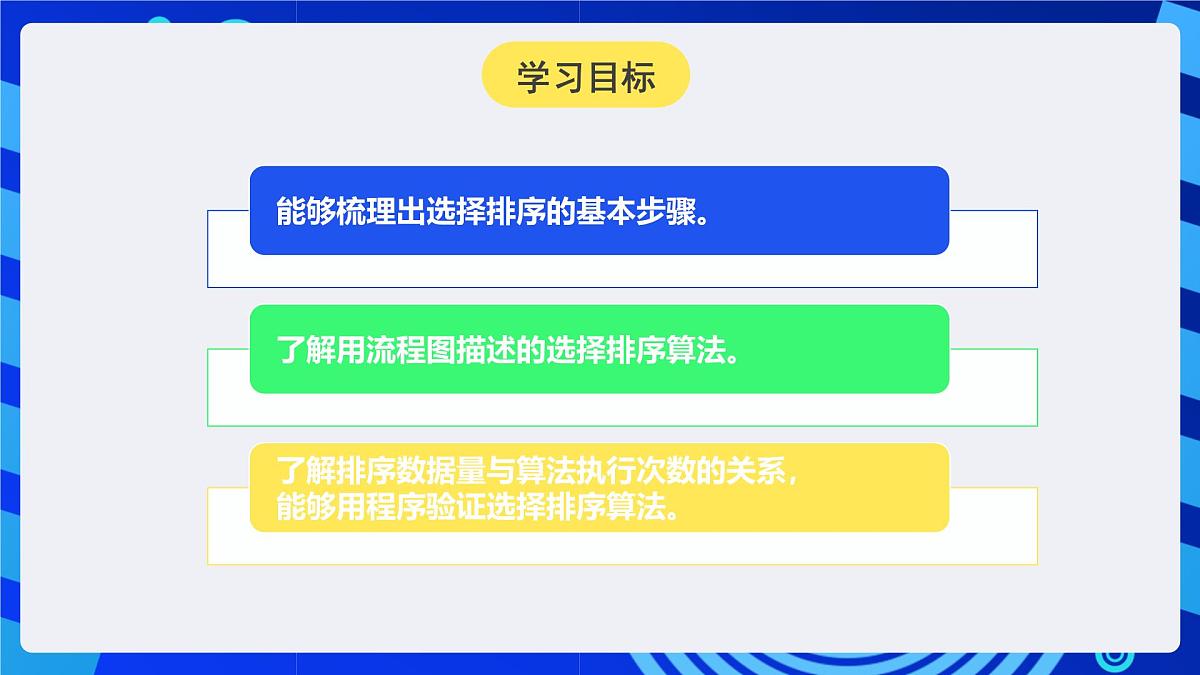 人教版（2024）信息技术五年级全一册第17课《选择排序轻松做》课件第3页