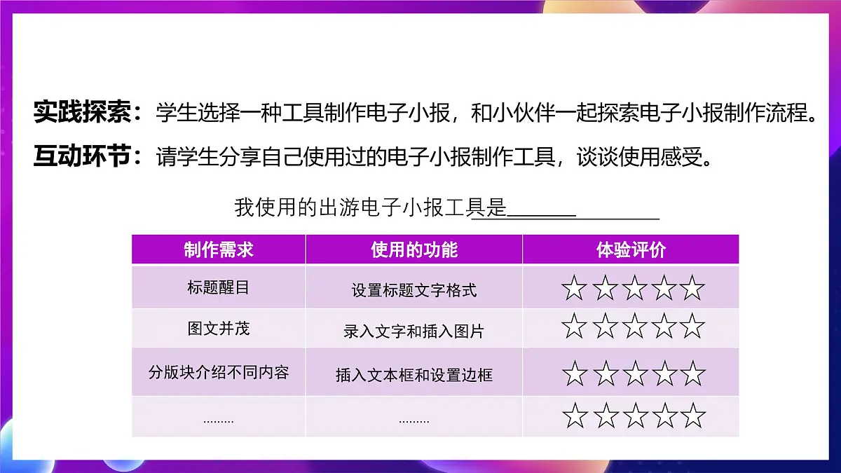 川教版（2024）信息技术三上 2.5《在电子小报记见闻》课件第8页