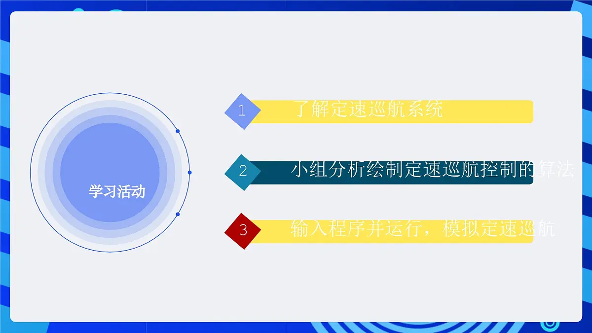 人教版（2024）信息技术六年级全一册 第27课《定速巡航的控制》课件第5页