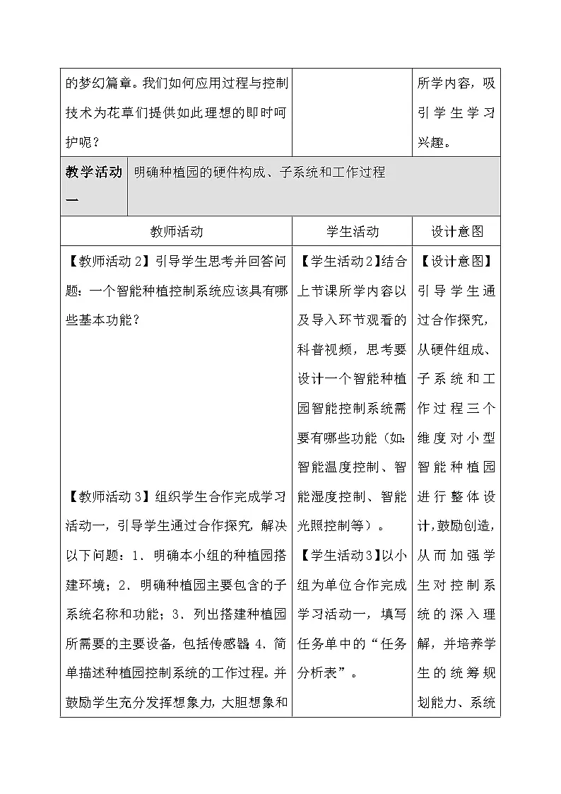 人教版（2024）六年级全一册信息科技第17课 设计我的种植园 教案第3页