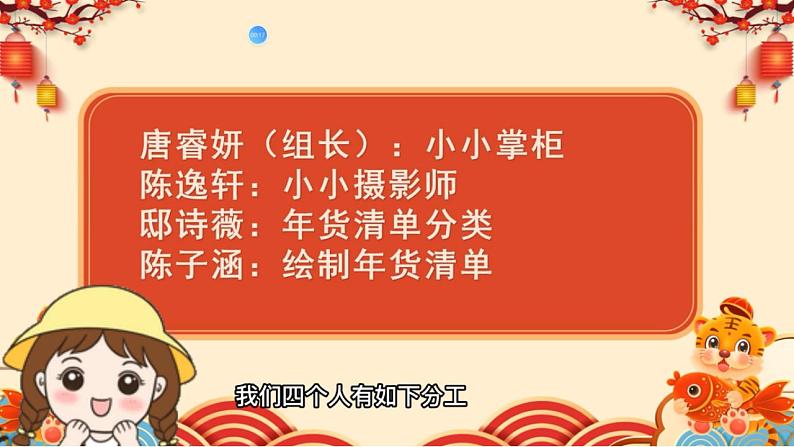 小学劳动教育 二年级 活动 春节民俗大调查 第二课时 课件06