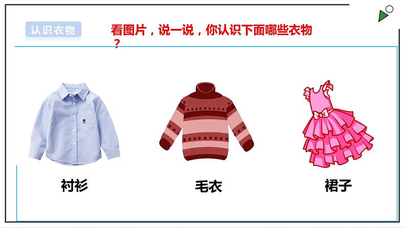 浙教版劳动一年级上册项目一 任务一《衣物自己穿》 课件+教案05