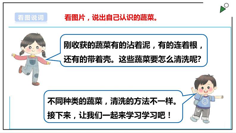 浙教版劳动一年级上册项目三 任务一《蔬菜我来洗》 课件+教案+素材07