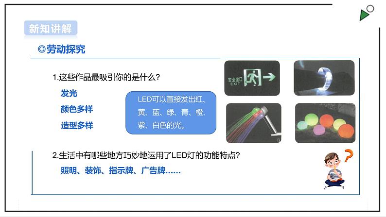 【浙教版】五年级上册《劳动》项目三 任务二《LED应用的设计》课件+教案+素材04