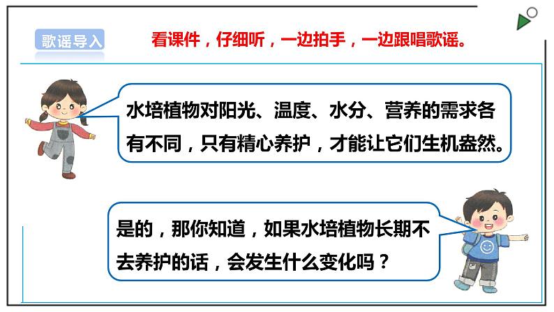 浙教版劳动一年级上册 项目四 任务三《水培植物我养护》 课件+教案+素材04