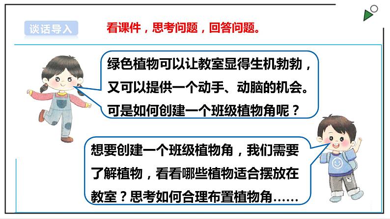 浙教版劳动二上项目四 任务一《班级植物角我设计》课件第3页