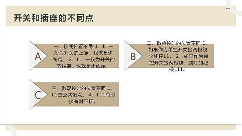 粤教版小学四年级劳动 开关与插座的创意改进 课件08