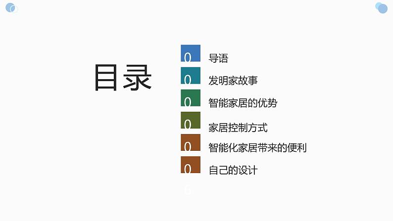 粤教版小学四年级劳动 智能家居设计展 课件02