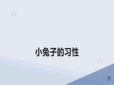 粤教版小学四年级劳动 饲养小兔子 课件